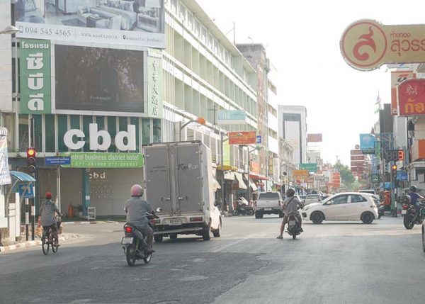 ป้ายโฆษณา led สุราษฎร์ธานี โรงแรมซีบีดี