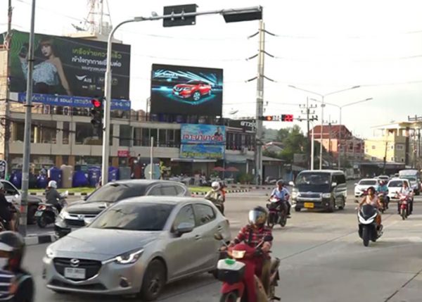 ป้ายโฆษณา led แยกโรงเรียนดาวรุ่ง จังหวัดภูเก็ต