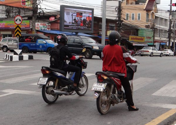 ป้ายโฆษณา led นครศรีธรรมราช สี่แยกหัวถนน