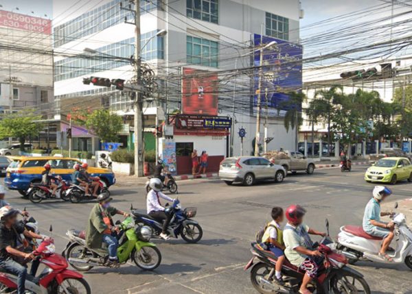 ป้ายโฆษณา led ชลบุรี พัทยากลาง สายสามแยก TOT